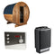 Sentiotec Sauna Komplettset Kaski 180 View | Saunaofen 100 E | 4 Pers.