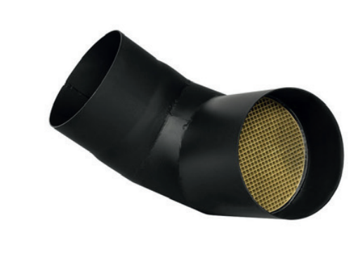 Katalysator für BRUNO Modelle - Ø 150 mm Bogen