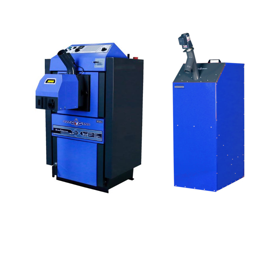 Atmos KC25S-P mit Pelletbrenner, Silo, Förderschnecke | Klimaworld.com