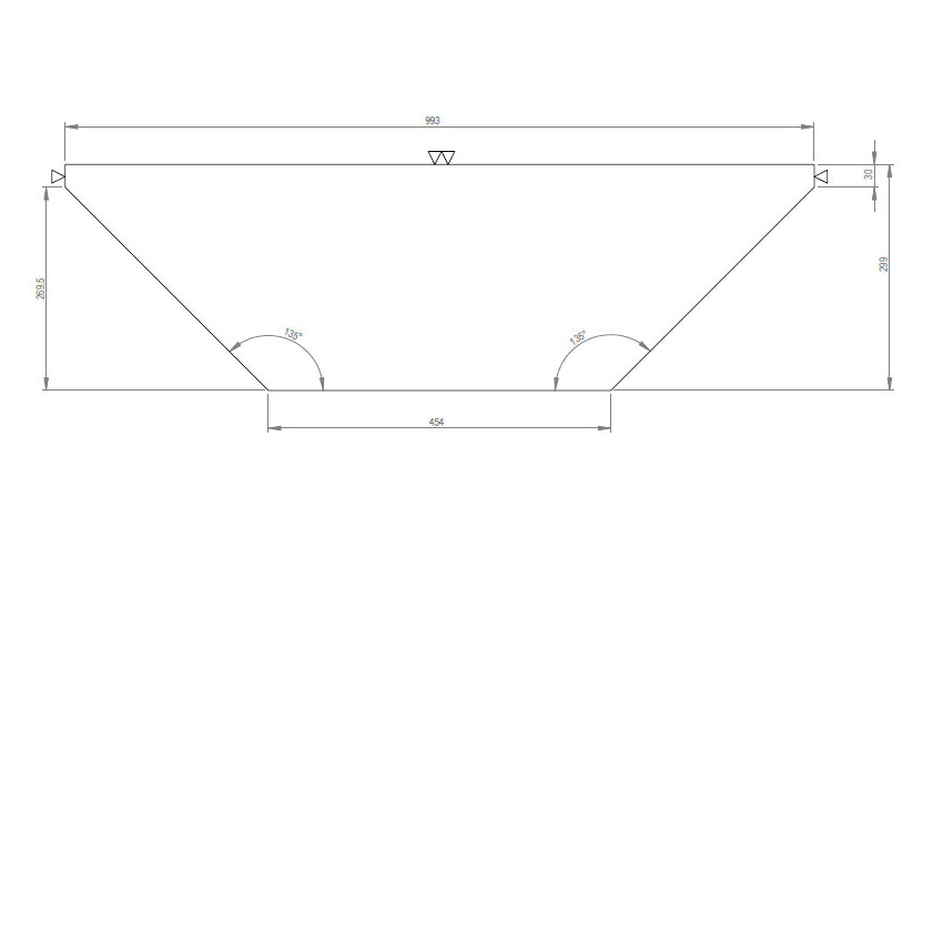 Aflamo LED Standkamin | Kemi weiss | Ecke
