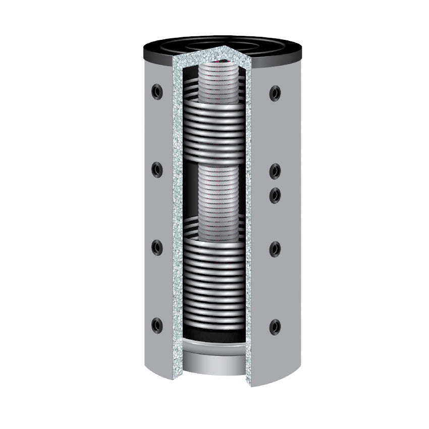 TWL Hygiene-Kombispeicher KER2 3000 Querschnitt