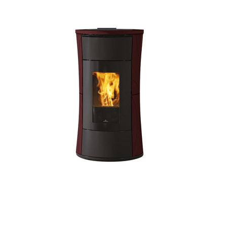 Edilkamin Pelletofen Cherie 9 Evo ATC Keramik bordeaux