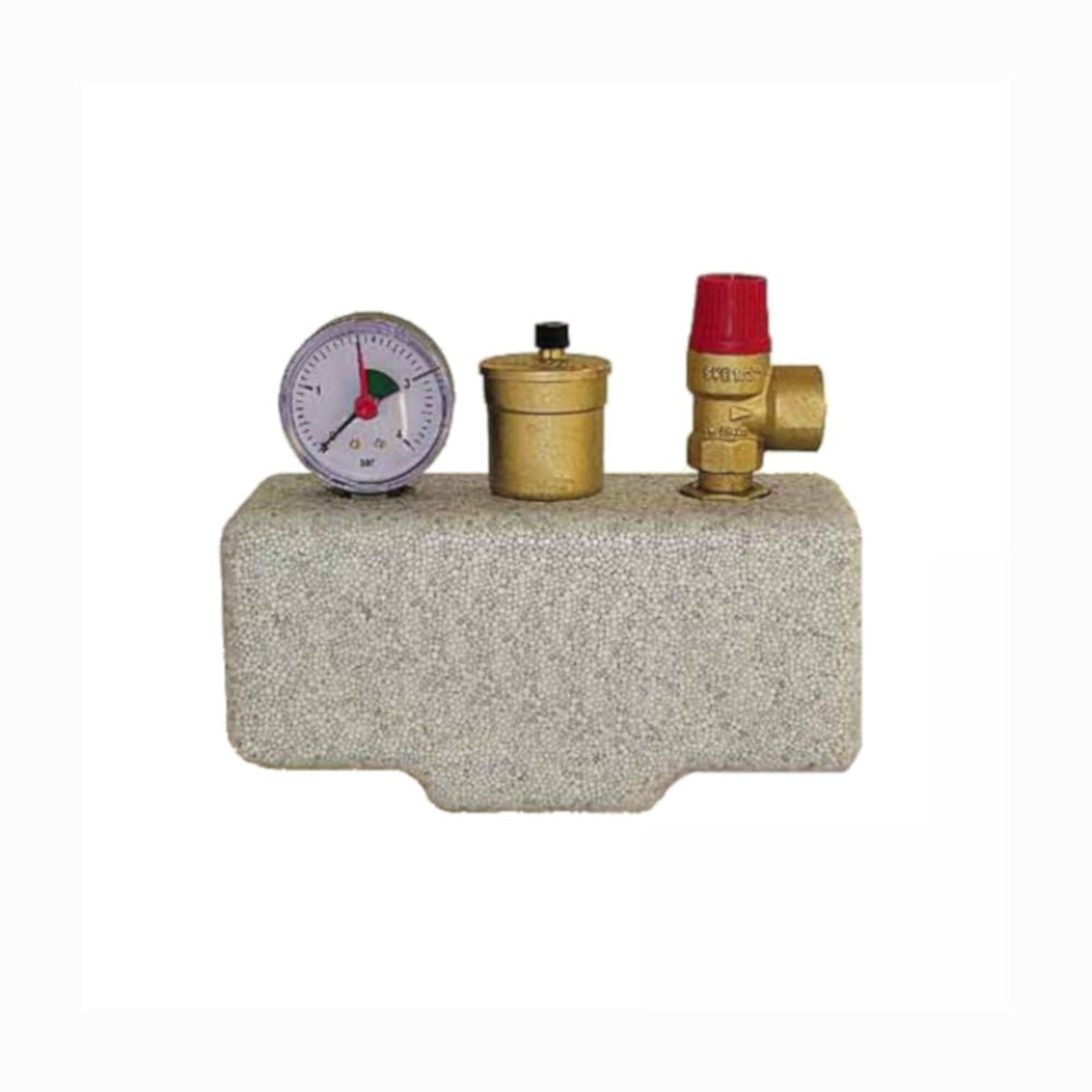 Kesselsicherheitsgruppe 1'' mit bis 50 kW mit Isolierung
 | klimaworld.com