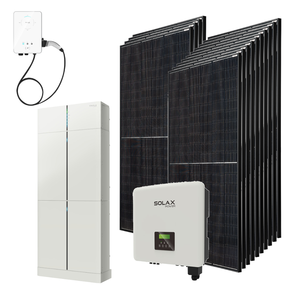 Photovoltaikanlage Solarstrom für Elektroautos | 5kW | KFW 442