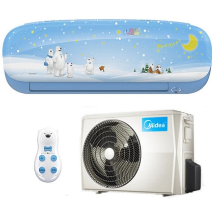 Midea Klimaanlage Kids Star 27 Inverter Wandgerät in blau mit 2,6kW