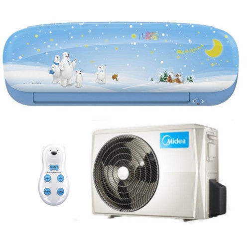 Midea Klimaanlage Kids Star 27 Inverter Wandgerät in blau mit 2,6kW