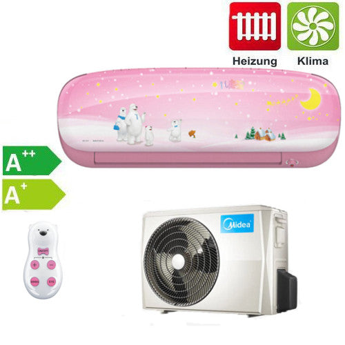 Midea Klimaanlage Kids Star 27 Inverter Wandgerät in blau mit 2,6kW