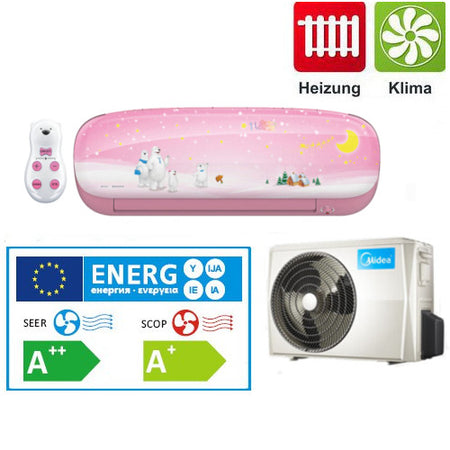 Klimaanlage A++ Inverter Wandgerät Kids Star