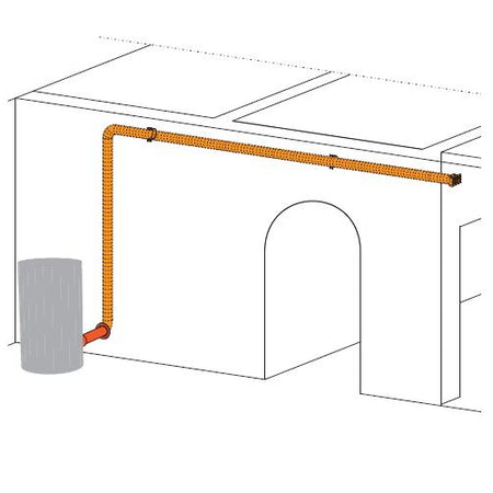 Edilkamin KIT 12 BIS für die Warmluftverteilung