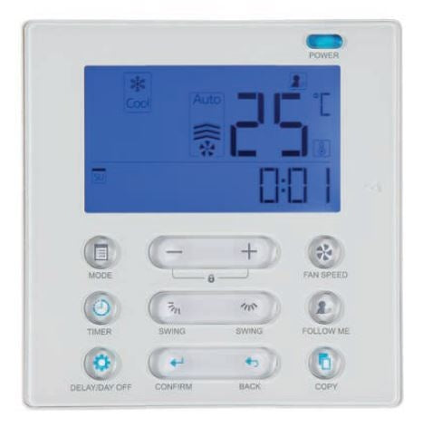 Midea Klimaanlage Kanalklimagerät MTIU-09FNXD0 mit 2,6 kW | 9000 BTU