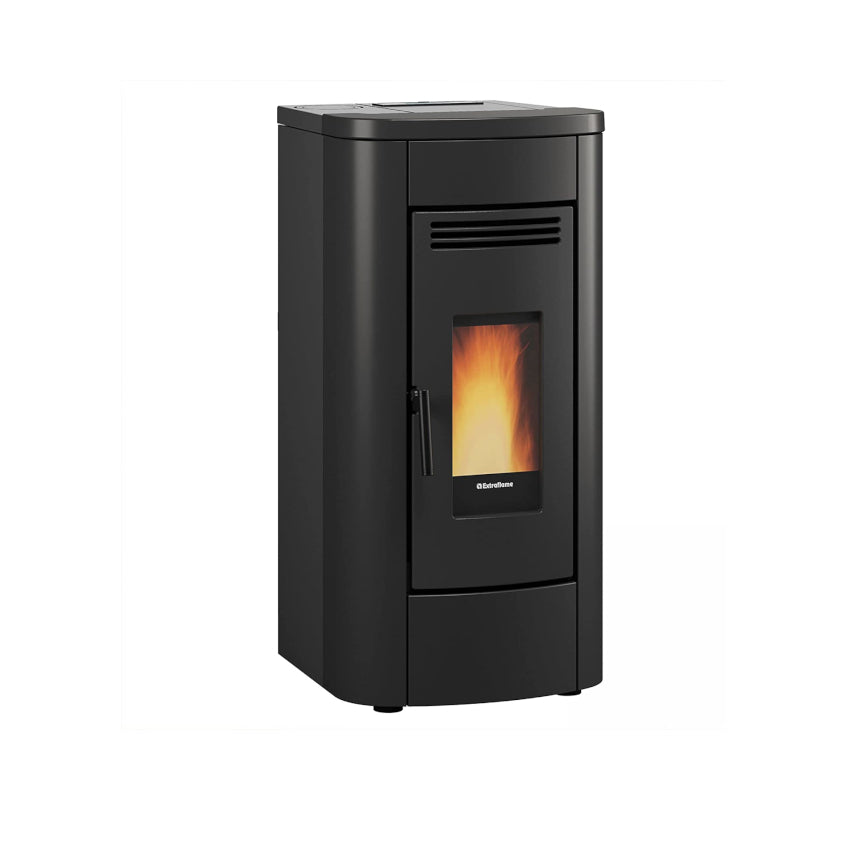 Pelletofen Klaudia von Extraflame in schwarz