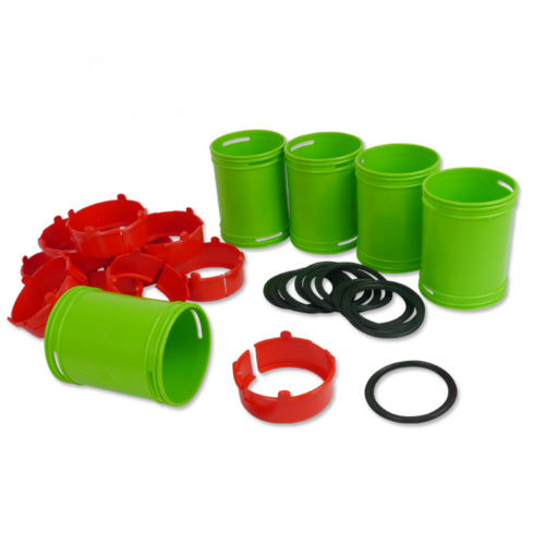 Klickverbinder-Set für Luftverteilschlauch DN75/63