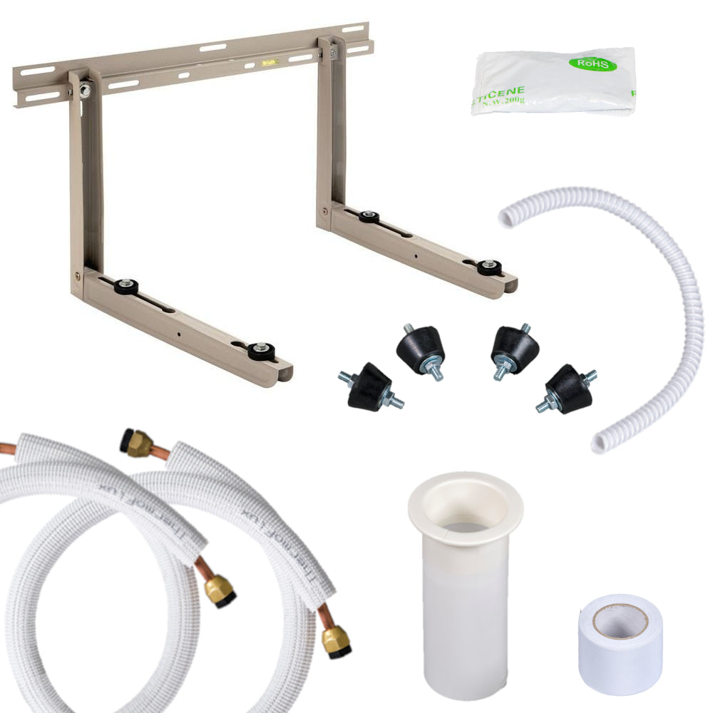 Klimaanlagen Montagepaket | Komplettset | 1/4'' 3/8'' Anschluss | klimaworld.com