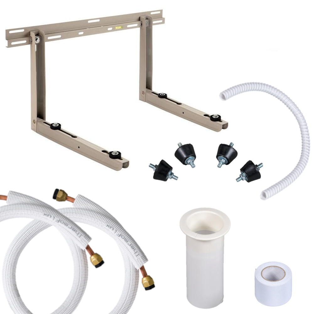 Klimaanlagen Montagepaket | 1/4'' 1/2'' Anschluss Komplettpaket | klimaworld.com