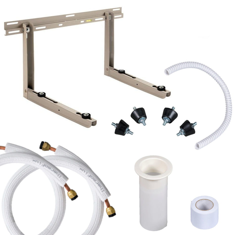 Klimaanlagen Montagepaket | 1/4'' 1/2'' Anschluss Komplettpaket | klimaworld.com