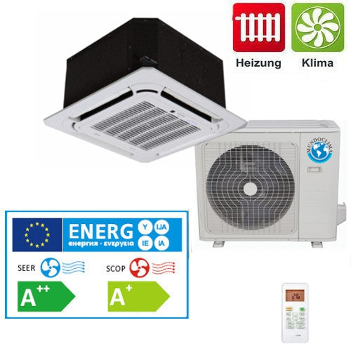 limaanlage Mundoclima Kasseten-Splitgerät MUCSR-12-H6 3,5kW