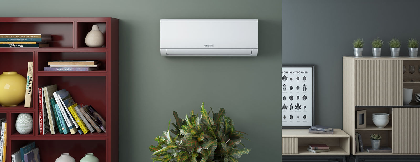 Split-Klimaanlage NEXA S4E Innengerät Wohnraum