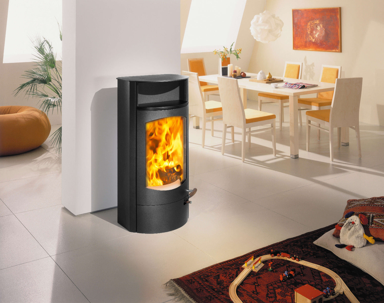 Austroflamm Koko 2.0, Stahlmantel, gussgrau, 6KW