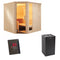 Sentiotec Sauna Komplettset Komfort Corner | Home Premium | 5 Pers.