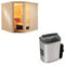 Sentiotec Sauna Komplettset Komfort Corner | Scandia Next | 5 Pers.