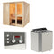 Sentiotec Sauna Komplettset Komfort Large | Viking Combi | 5 Pers.