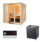 Sentiotec Sauna Komplettset Komfort Large | Concept R Combi | 5 Pers.