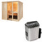 Sentiotec Sauna Komplettset Komfort Large | Scandia Next | 5 Pers.