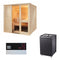 Sentiotec Sauna Komplettset Komfort Large | Concept R | 5 Pers.