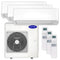 Carrier Multisplit Klimaanlage Set | Komfort Line | 2x2,5 kW + 3,3 kW