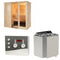 Sentiotec Sauna Komplettset Komfort Small | Viking Combi | 3 Pers.