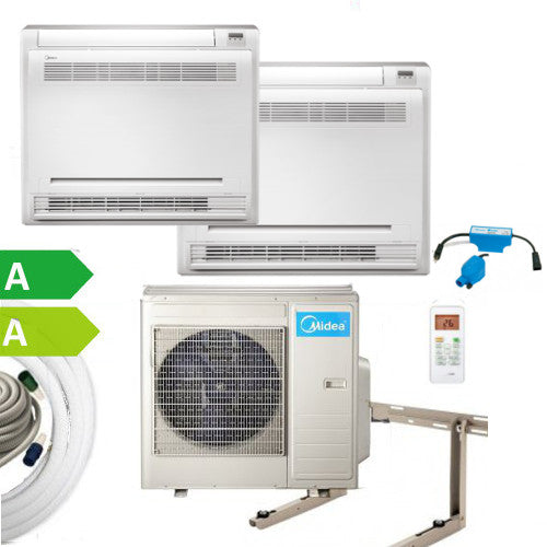 Klimaanlage Komplettset Multisplit Midea Kompakt Truhen