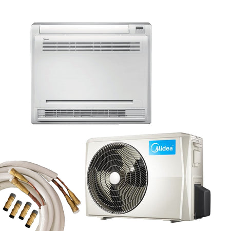 Midea Klimaanlage Kompakt-Truhe 12000 Btu | 3,5 kW und Quick-Connect