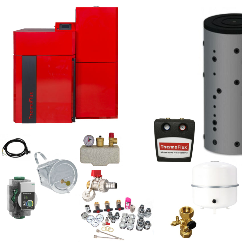 Thermoflux Pelletkessel Pellflux Lambda 12 kW | Klimaworld.com