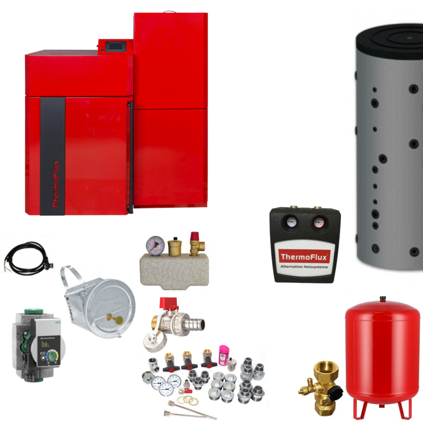 Thermoflux Pelletkessel Pellflux Lambda 18 kW | Klimaworld.com