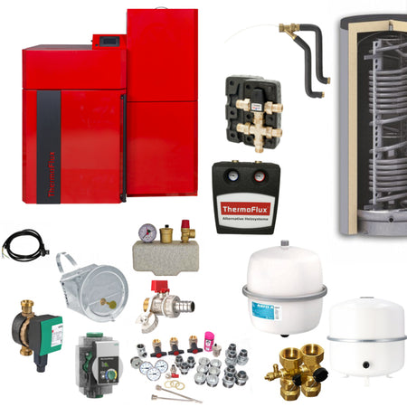 Thermoflux Pelletkessel Pellflux 12 kW | Klimaworld.com
