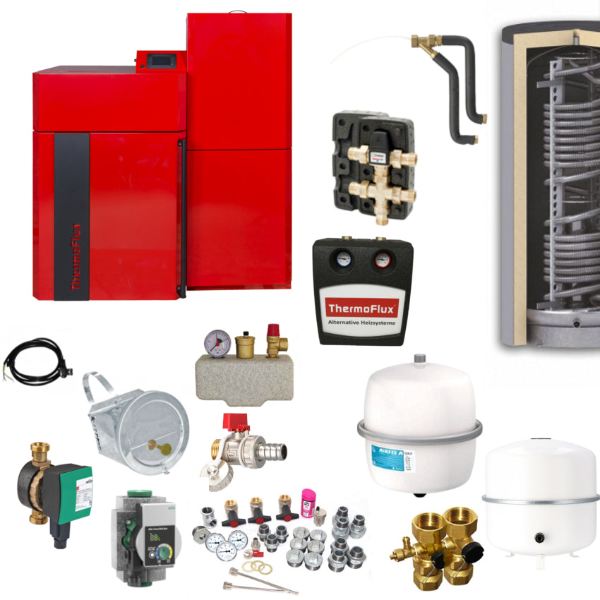 Thermoflux Pelletkessel Pellflux 12 kW | Klimaworld.com