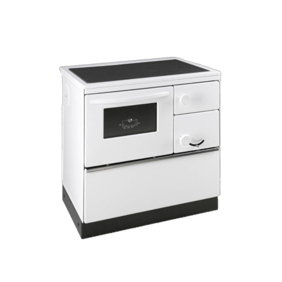 Thorma | Holzherd | Ökonom85/Fikodeluxe | Links | weiß | 7 kW