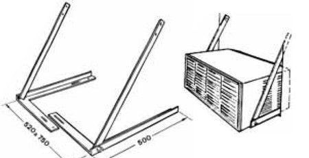 Teleskop - Ziehschienen KTW Set für Fenstereinheit