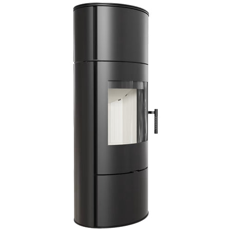 Kratki Kaminofen Rollo hoch, seitlich links | Klimaworld.com