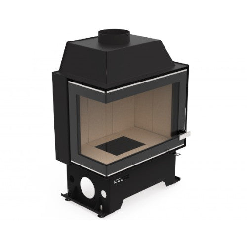 KRETZ | Kamineinsatz F108 | Eckkamin links | 10 kW  ➔ www.klimaworld.com