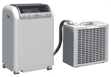 Mobiles Split klimagerät Krone RKL 491 DC Inverter Klimaanlage 4,3 kW