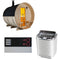 Sentiotec Sauna Komplettset Kuusi 240 | Nordex Combi Next | 6 Pers.