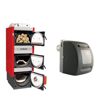 Öl Holzvergaser Atmos DC 32 SPL 35 KW Kombikessel (ohne Brenner)