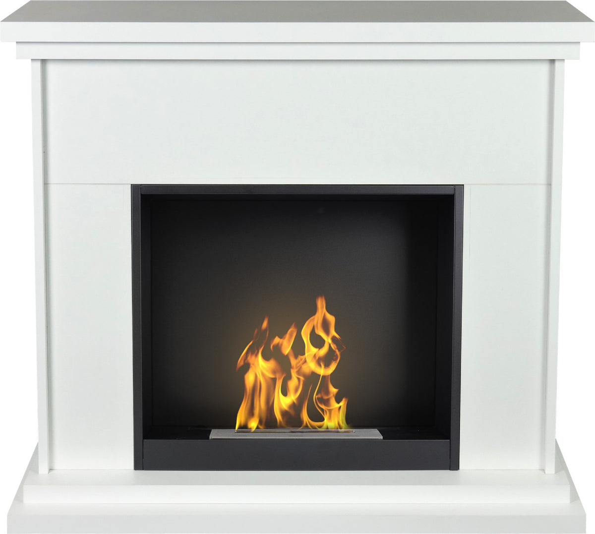 Aflamo Elektrokamin Lagos mit Einsatz LED 60 Classic | klimaworld.com