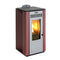KALOR Pelletkamin | Perfecta Lara 12C | kanalisierbar | 8,7 kW | Bordeaux