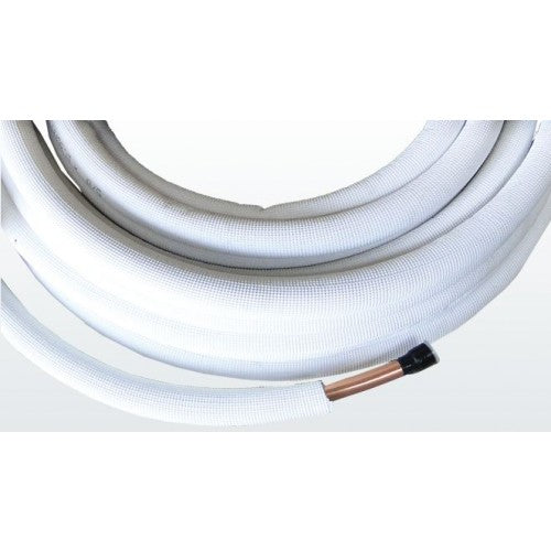 Kältemittelleitung Isoliert Klimarohr Doppelrohr 5 meter Rolle 1/4 1/2 Zoll