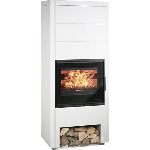 Haas + Sohn | Kaminbausatz Levi Easy | Design glatt | 8kW