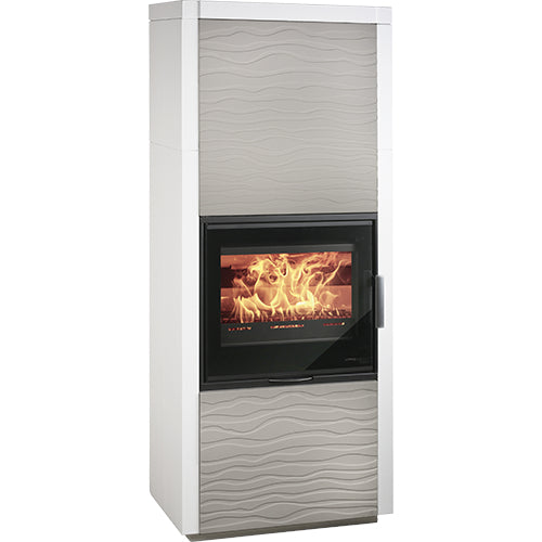 Haas + Sohn | Kaminbausatz Levi Easy | Design horizontal | 8kW