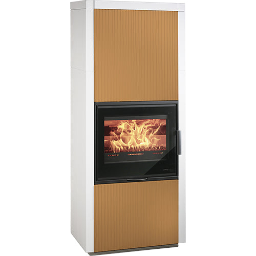Haas + Sohn | Kaminbausatz Levi Easy | Design vertikal| 8kW