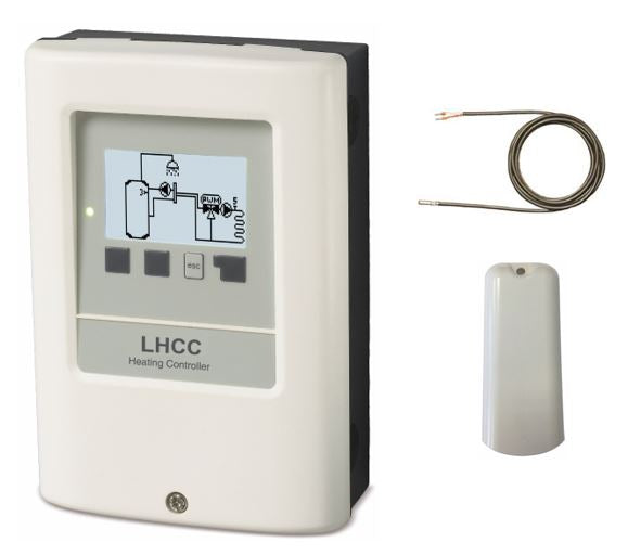 verbauter Regler mit 2 Fühlern